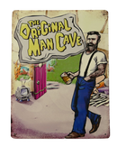 Metalen reclamebord Original Man Cave 33x25 cm